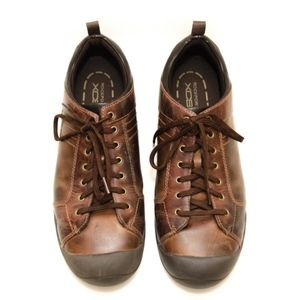 Rockport Mens Brown Leather Shoes Size 12EE